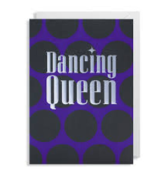 Atklātnīte ar aploksni DANCING QUEEN (10.5 x 15.5 cm)