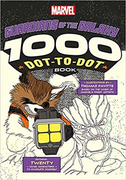 Grāmata Marvel: Guardians of the Galaxy 1000 Dot-to-Dot Book