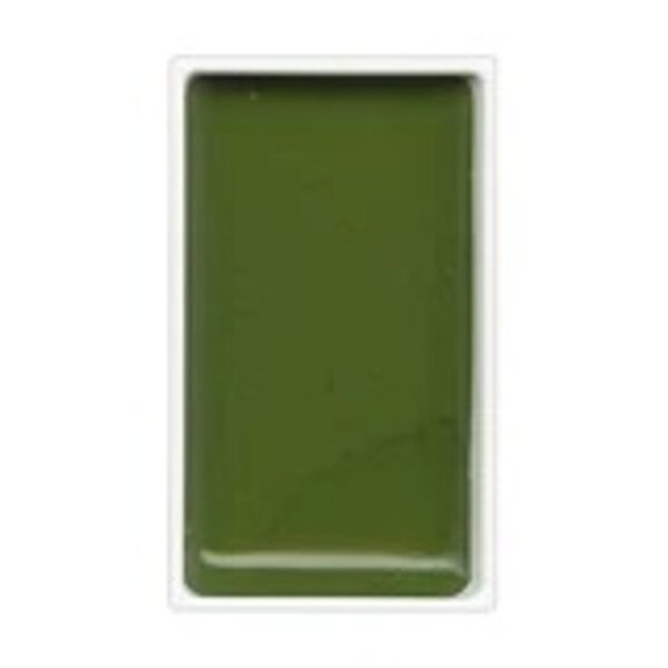 Kuretake Gansai Tambi: akvareļu krāsa Olive Green / Nr. 54