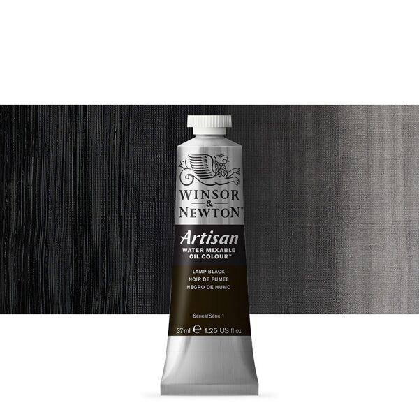 Eļļas krāsa Winsor&Newton Artisan: 37ml / lamp black, 337
