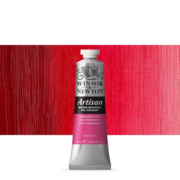 Eļļas krāsa Winsor&Newton Artisan: 37ml / permanent rose, 502