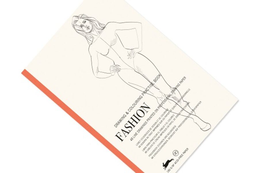 Fashion: Drawing & Colouring Practise Book 