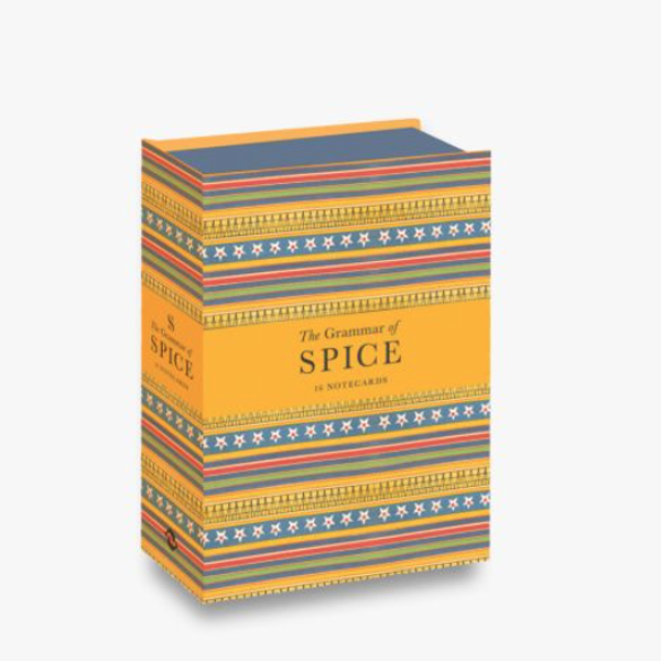 Kartiņu kopmlekts: The Grammar of Spice: Notecards 