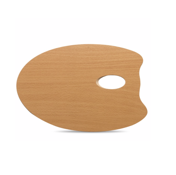 Palete Mabef koka 25x35cm ovāla