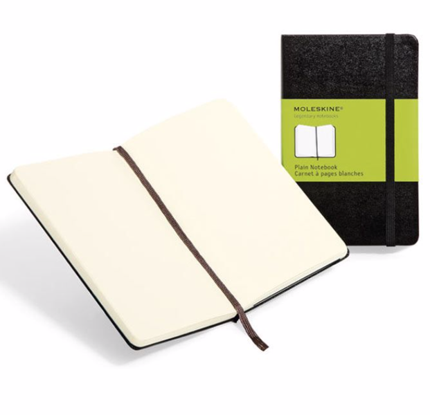 Moleskine blociņš A6 / ar baltām lapām