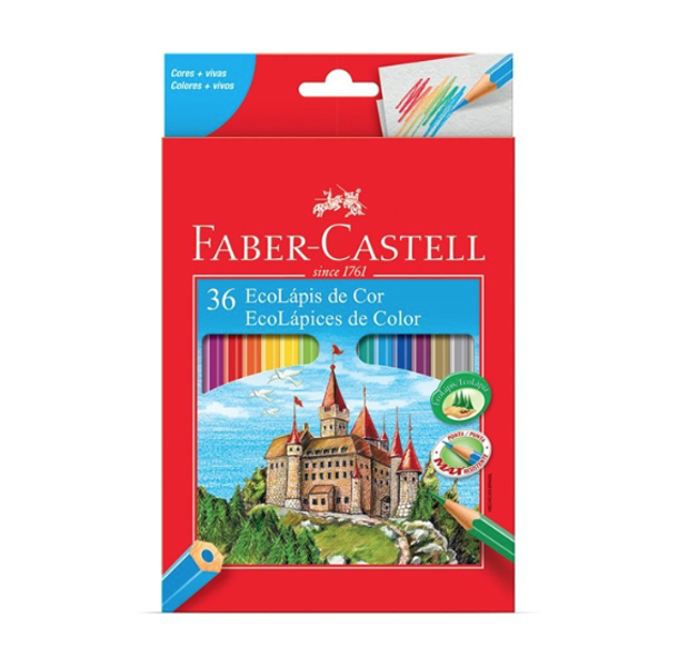 Krāsainie zīmuļi Faber Castell 36 krāsas