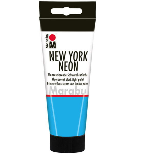 Dekorkrāsa New York Neon 100ml 355 neon-blue