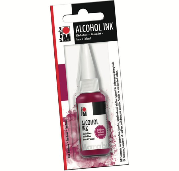 Tinte uz spirta bāzes Marabu 20ml 034 bordeaux blisterī