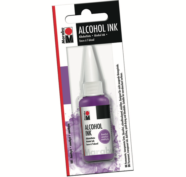 Tinte uz spirta bāzes Marabu 20ml 081 amethyst blisterī