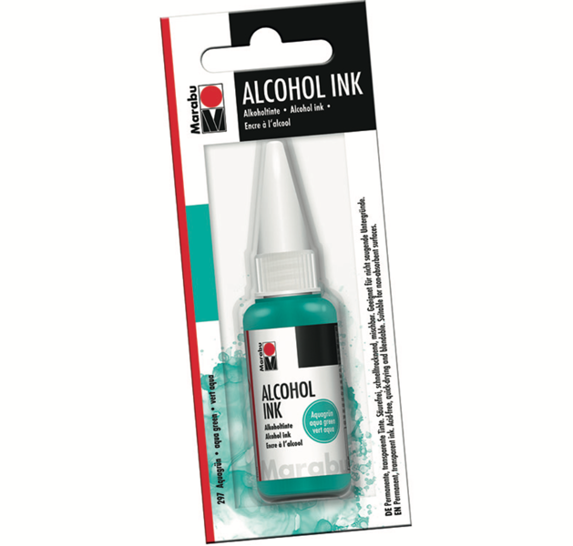 Tinte uz spirta bāzes Marabu 20ml 297 aqua green blisterī