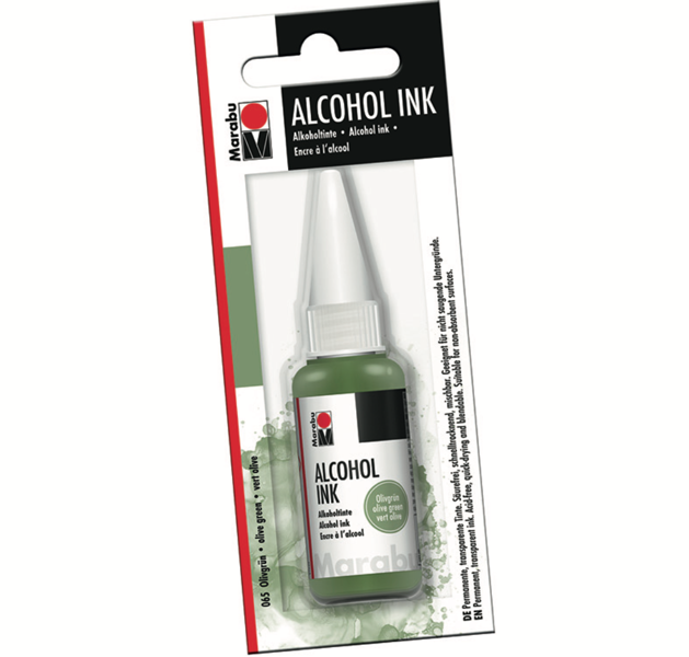 Tinte uz spirta bāzes Marabu 20ml 065 olive green blisterī