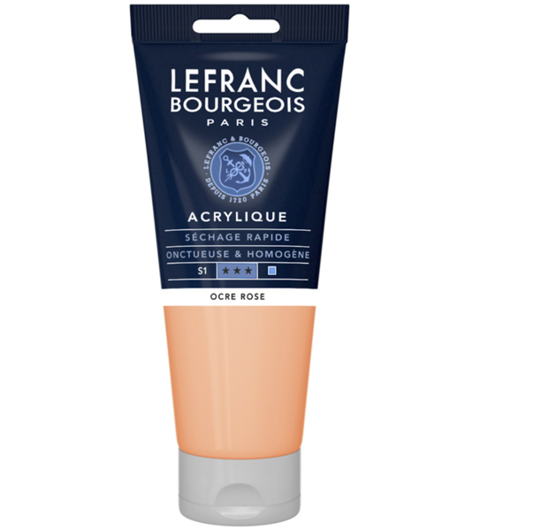 Akrila krāsa LB Fine 200ml 817 pink ochre