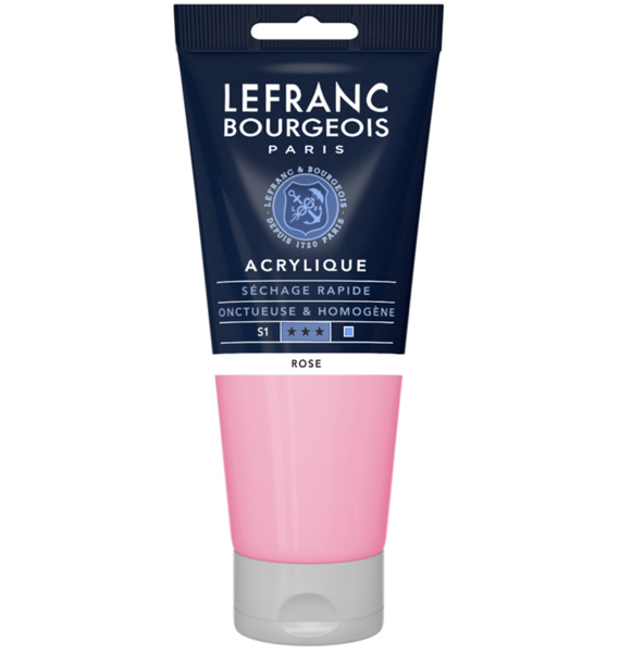 Akrila krāsa LB Fine 200ml 351 rose