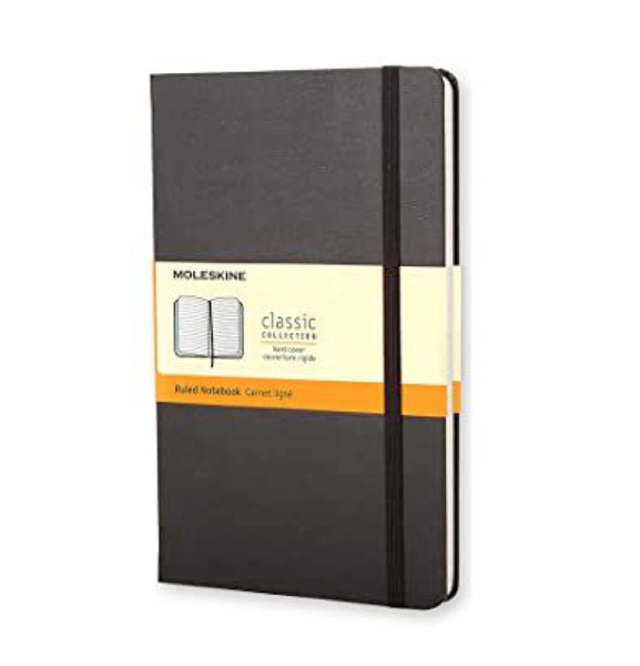 Moleskine A6 blociņš / līniju