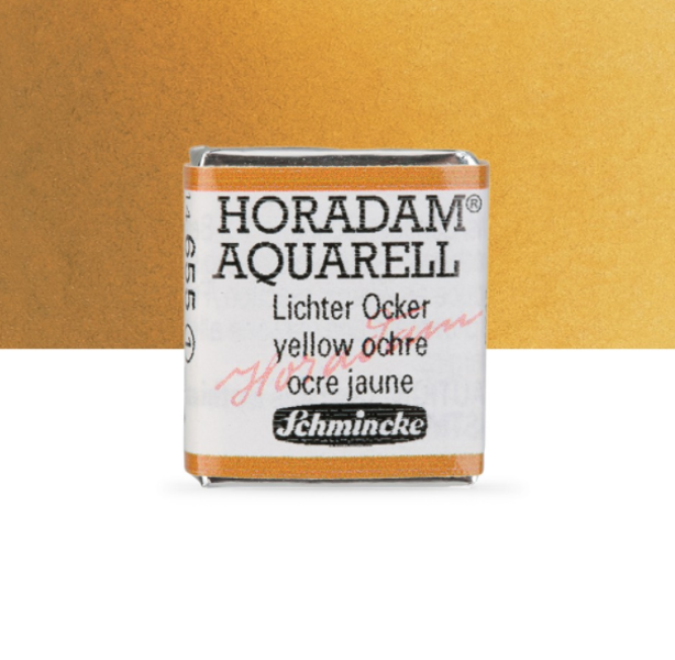 Schmincke Horadam: yellow ochre 1/2 pan