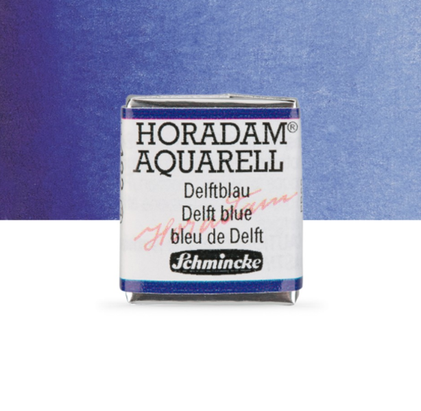 Schmincke Horadam: Delft blue, 1/2 pan