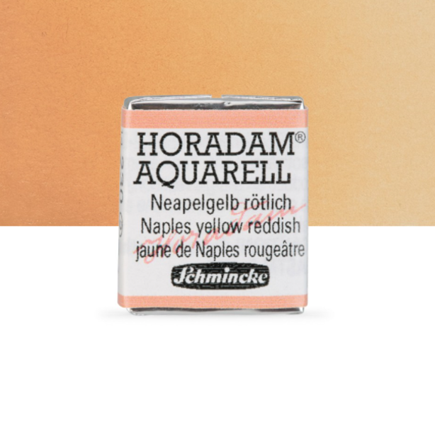 Schmincke Horadam: Naples yellow redd., 1/2 pan