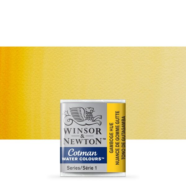 Winsor&Newton Cotman: gamboge hue 1/2 pan