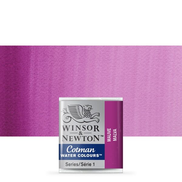 Winsor&Newton Cotman: mauve 1/2 pan