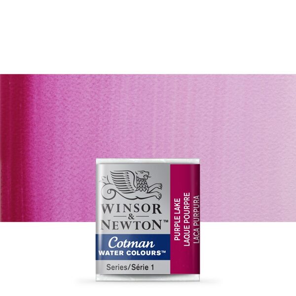 Winsor&Newton Cotman: purple lake 1/2 pan