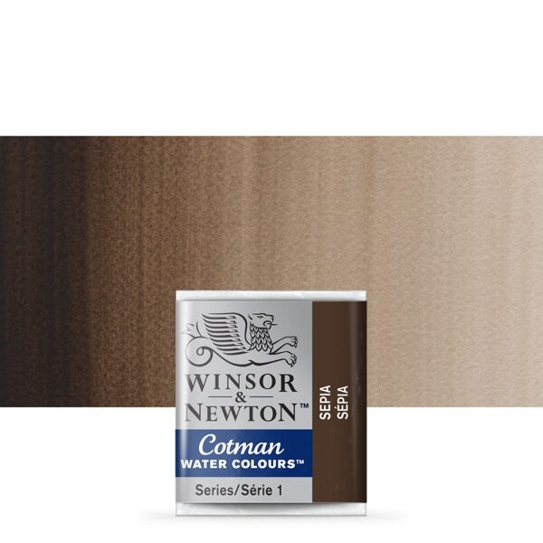 Winsor&Newton Cotman: sepia 1/2 pan